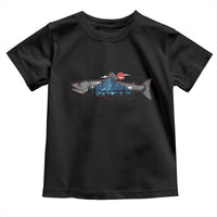 Trout Fly Fish Nature Montane Forest Fishing Camping Toddler T Shirt - Wonder Print Shop