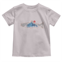 Trout Fly Fish Nature Montane Forest Fishing Camping Toddler T Shirt - Wonder Print Shop