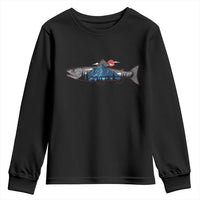 Trout Fly Fish Nature Montane Forest Fishing Camping Youth Sweatshirt - Wonder Print Shop