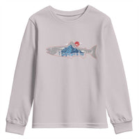 Trout Fly Fish Nature Montane Forest Fishing Camping Youth Sweatshirt - Wonder Print Shop