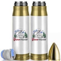 Gone Fishing Bullet Tumbler Trout Fishing Lover Montane Forest - Wonder Print Shop