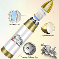 Gone Fishing Bullet Tumbler Trout Fishing Lover Montane Forest - Wonder Print Shop