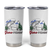 Gone Fishing Tumbler Cup Trout Fishing Lover Montane Forest - Wonder Print Shop