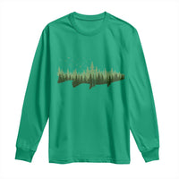 Trout Fly Fishing Outdoor Forest Nature Wildlife Fisherman Long Sleeve Shirt - Wonder Print Shop