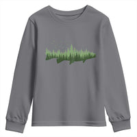 Trout Fly Fishing Outdoor Forest Nature Wildlife Fisherman Youth Sweatshirt - Wonder Print Shop