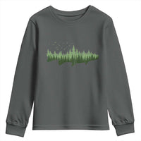 Trout Fly Fishing Outdoor Forest Nature Wildlife Fisherman Youth Sweatshirt - Wonder Print Shop