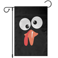Funny Thanksgiving Garden Flag Silly Turkey Autumn Season - Wonder Print Shop