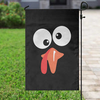 Funny Thanksgiving Garden Flag Silly Turkey Autumn Season - Wonder Print Shop