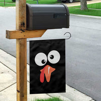 Funny Thanksgiving Garden Flag Silly Turkey Autumn Season - Wonder Print Shop