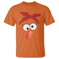 Funny Thanksgiving T Shirt Silly Turkey Autumn Season Hens Ribbon - Wonder Print Shop