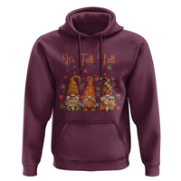 Autumn Season Hoodie It's Fall Y'all Gnomies Thanksgiving Maple Leaf
