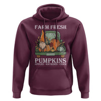 Thanksgiving Hoodie Farm Fresh Pumpkins Apples Hayrides Cider Autumn Season
