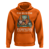 Thanksgiving Hoodie Farm Fresh Pumpkins Apples Hayrides Cider Autumn Season