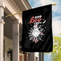 Halloween Nurse Garden Flag Boo Boo Crew Cute Ghost Nursing - Wonder Print Shop