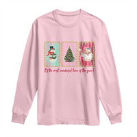 It's The Most Wonderful Time Of The Year Long Sleeve Shirt Coquette Christmas - Wonder Print Shop