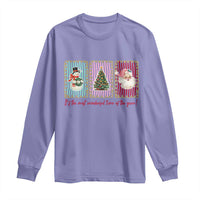 It's The Most Wonderful Time Of The Year Long Sleeve Shirt Coquette Christmas - Wonder Print Shop