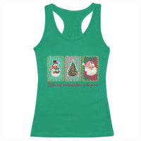 It's The Most Wonderful Time Of The Year Racerback Tank Top Coquette Christmas - Wonder Print Shop