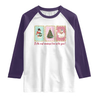 It's The Most Wonderful Time Of The Year Raglan Shirt Coquette Christmas - Wonder Print Shop