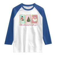 It's The Most Wonderful Time Of The Year Raglan Shirt Coquette Christmas - Wonder Print Shop