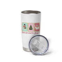 It's The Most Wonderful Time Of The Year Tumbler Cup Coquette Christmas - Wonder Print Shop