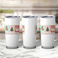 It's The Most Wonderful Time Of The Year Tumbler Cup Coquette Christmas - Wonder Print Shop