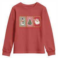 It's The Most Wonderful Time Of The Year Youth Sweatshirt Coquette Christmas - Wonder Print Shop