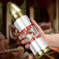 Funny African American Black Santa Christmas Bullet Tumbler You Aint Getting Shit Inappropriate Xmas - Wonder Print Shop
