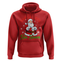 Funny Santa Says Six Seven Hoodie Christmas 67 Meme Santa Gen Alpha Slang - Wonder Print Shop