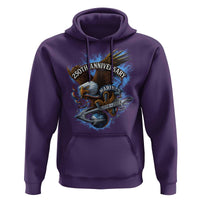 Us Marines Military 250th Anniversary Hoodie Bald Eagle Anchor - Wonder Print Shop