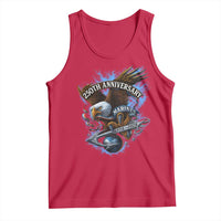 Us Marines Military 250th Anniversary Tank Top Bald Eagle Anchor - Wonder Print Shop