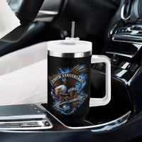 Us Marines Military 250th Anniversary Tumbler With Handle Bald Eagle Anchor - Wonder Print Shop