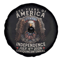 250 years Of America Independence Spare Tire Cover 250th American Anniversary Bald Eagle - Wonder Print Shop