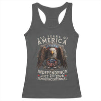 250 years Of America Independence Racerback Tank Top 250th American Anniversary Bald Eagle - Wonder Print Shop