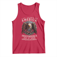 250 years Of America Independence Tank Top 250th American Anniversary Bald Eagle - Wonder Print Shop