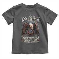 250 years Of America Independence Toddler T Shirt 250th American Anniversary Bald Eagle - Wonder Print Shop