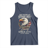 Patriotic USA Army Military 250th Anniversary Tank Top 250 Years Of Defending Liberty Since 1775 - Wonder Print Shop