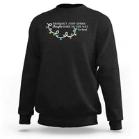 Funny Probably Just Gonna Jingle Some Of The Way I'm Tired Sweatshirt - Wonder Print Shop