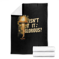 Funny Christmas Movie Leg Lamp Throw Blanket Isnt It Glorious - Wonder Print Shop