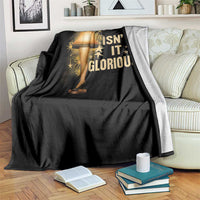 Funny Christmas Movie Leg Lamp Throw Blanket Isnt It Glorious - Wonder Print Shop