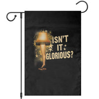 Funny Christmas Movie Leg Lamp Garden Flag Isnt It Glorious - Wonder Print Shop
