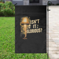 Funny Christmas Movie Leg Lamp Garden Flag Isnt It Glorious - Wonder Print Shop