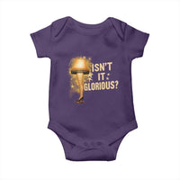 Funny Christmas Movie Leg Lamp Baby Onesie Isnt It Glorious - Wonder Print Shop