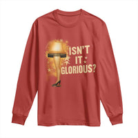 Funny Christmas Movie Leg Lamp Long Sleeve Shirt Isnt It Glorious - Wonder Print Shop
