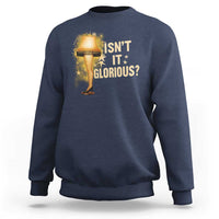 Funny Christmas Movie Leg Lamp Sweatshirt Isnt It Glorious - Wonder Print Shop