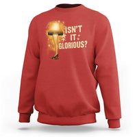 Funny Christmas Movie Leg Lamp Sweatshirt Isnt It Glorious - Wonder Print Shop