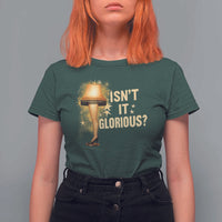 Funny Christmas Movie Leg Lamp T Shirt For Women Isnt It Glorious - Wonder Print Shop