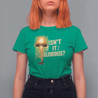 Funny Christmas Movie Leg Lamp T Shirt For Women Isnt It Glorious - Wonder Print Shop