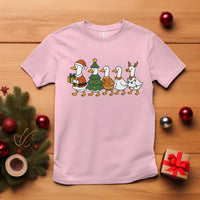 Funny Christmas Silly Goose Poultry Animal Lovers T Shirt - Wonder Print Shop