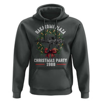 Funny Nakatomi Plaza Hoodie Christmas Party 1988 Xmas Bullet Gun Wreath