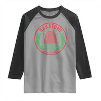Christmas Nakatomi Plaza Raglan Shirt Christmas Party 1988 Never Forget Xmas Mistletoe - Wonder Print Shop